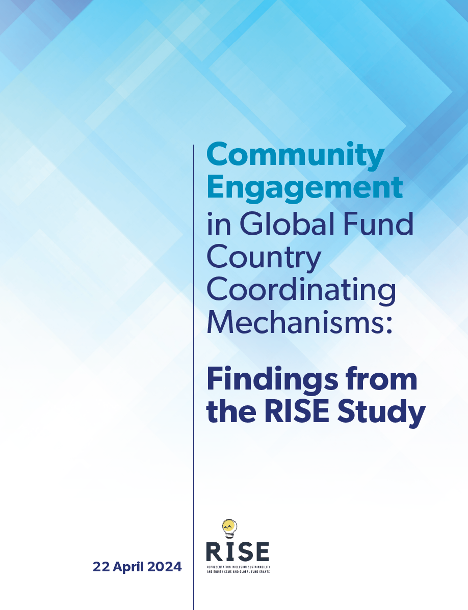 RISE report cover page